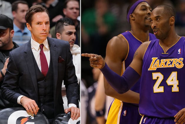 Kobe Bryant's Hilarious New Nickname for Steve Nash Is 'Gatsby'