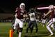 COLLEGE STATION, TX - NOVEMBER 24: Johnny Manziel #2 of the Texas A&M Aggies runs for a third quarter touchdown during their game against the Missouri Tigers at Kyle Field on November 24, 2012 in College Station, Texas. (Photo by Scott Halleran/Getty Images)