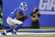 EAST RUTHERFORD, NJ - NOVEMBER 4: David Wilson #22 of the New York Giants fields the ball as he returns a kick against the Pittsburgh Steelers in the first half during an NFL game at MetLife Stadium on November 4, 2012 in East Rutherford, New Jersey. The Steelers defeated the Giants 24-20. (Photo by Rich Schultz /Getty Images)