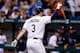 ST PETERSBURG, FL - OCTOBER 03: Infielder Evan Longoria #3 of the Tampa Bay Rays salutes the crowd after after hitting a home run against the Baltimore Orioles during the game at Tropicana Field on October 3, 2012 in St. Petersburg, Florida. (Photo by J. Meric/Getty Images)
