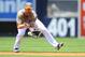 Andy Parrino, new from San Diego, looks to capture the everyday shortstop spot.