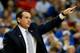 ATLANTA, GA - NOVEMBER 13: Head coach Mike Krzyzewski of the Duke Blue Devils points to his players against the Kentucky Wildcats during the 2012 State Farm Champions Classic at Georgia Dome on November 13, 2012 in Atlanta, Georgia. (Photo by Kevin C. Cox/Getty Images)