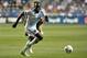 Romelu Lukaku in action for Chelsea in preseason.