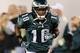 PHILADELPHIA, PA - SEPTEMBER 30: Wide receiver DeSean Jackson #10 of the Philadelphia Eagles prior to a game against the New York Giants at Lincoln Financial Field on September 30, 2012 in Philadelphia, Pennsylvania. (Photo by Alex Trautwig/Getty Images)