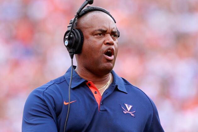 With Season Over, Virginia Coach Mike London Laments Run Game Struggles