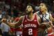 Nov. 20, 2012; Brooklyn, NY, USA; Indiana Hoosiers forward Christian Watford (2) and Georgetown Hoyas forward Otto Porter (22) wait for a rebound during the second half at the Legends Classic Championship at Barclays Center. Indiana won 82-72. Mandatory Credit: Debby Wong-US PRESSWIRE