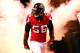 ATLANTA, GA - AUGUST 16: Sean Weatherspoon #56 of the Atlanta Falcons against Cincinnati Bengals at Georgia Dome on August 16, 2012 in Atlanta, Georgia. (Photo by Kevin C. Cox/Getty Images)