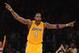 LOS ANGELES, CA - NOVEMBER 13: Antawn Jamison #4 of the Los Angeles Lakers celebrates his basket during the game against the San Antonio Spurs at Staples Center on November 13, 2012 in Los Angeles, California. The Spurs would win 84-82. NOTE TO USER: User expressly acknowledges and agrees that, by downloading and or using this photograph, User is consenting to the terms and conditions of the Getty Images License Agreement. (Photo by Harry How/Getty Images)