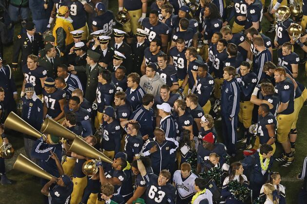 Notre Dame and South Bend Ready to Play the Role of America's Team and Town