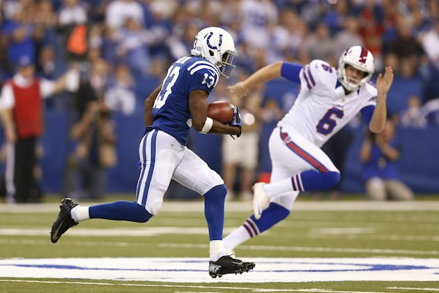 AFC South All-22 Review: Colts' T.Y. Hilton Gets Some Blocking