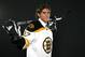 COLUMBUS, OH - JUNE 23: 35th overall draft pick Tommy Cross of the Boston Bruins poses for a portrait during the 2007 NHL Entry Draft at Nationwide Arena on June 23, 2007 in Columbus, Ohio. (Photo by Gregory Shamus/Getty Images)