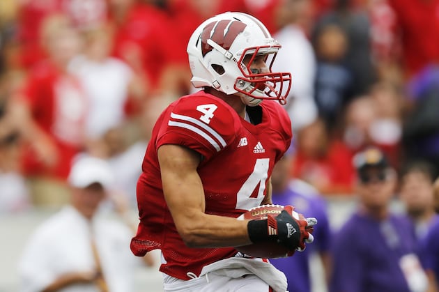 All-Big Ten Receiver Jared Abbrederis Cleared After Concussion