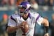 CHICAGO, IL - NOVEMBER 25: Christian Ponder #7 of the Minnesota Vikings rolls out to look for a receiver against the Chicago Bears at Soldier Field on November 25, 2012 in Chicago, Illinois. The Bears defeated the Vikings 28-10. (Photo by Jonathan Daniel/Getty Images)