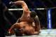 July 11, 2012; San Jose, CA, USA; Mark Munoz (bottom) fights Chris Weidman (top) during the middleweight bout of the UFC on Fuel TV at HP Pavilion. Mandatory Credit: Kyle Terada-US PRESSWIRE
