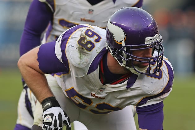 Vikings DE Jared Allen Fined $21,000 for Hit on Lance Louis