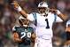 PHILADELPHIA, PA - NOVEMBER 26: Cam Newton #1 of the Carolina Panthers celebrates the first down in the third quarter against the Philadelphia Eagles on November 26, 2012 at Lincoln Financial Field in Philadelphia, Pennsylvania. The Carolina Panthers defeated the Philadelphia Eagles 30-22. (Photo by Elsa/Getty Images)