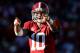 TUSCALOOSA, AL - NOVEMBER 24: AJ McCarron #10 of the Alabama Crimson Tide calls out the Auburn Tigers defense at Bryant-Denny Stadium on November 24, 2012 in Tuscaloosa, Alabama. (Photo by Kevin C. Cox/Getty Images)