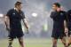 CHRISTCHURCH, NEW ZEALAND - JUNE 16: All Blacks captain Richie McCaw (L) talks to Dan Carter (R) during the International Test Match between Ireland and Wales at AMI Stadium on June 16, 2012 in Christchurch, New Zealand. (Photo by Martin Hunter/Getty Images)