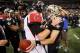 NEW ORLEANS, LA - NOVEMBER 11: Matt Ryan #2 of the Atlanta Falcons talks with Drew Brees #9 of the New Orleans Saints at The Mercedes-Benz Superdome on November 11, 2012 in New Orleans, Louisiana. The Saints defeated the Falcons 31-27. (Photo by Chris Graythen/Getty Images)