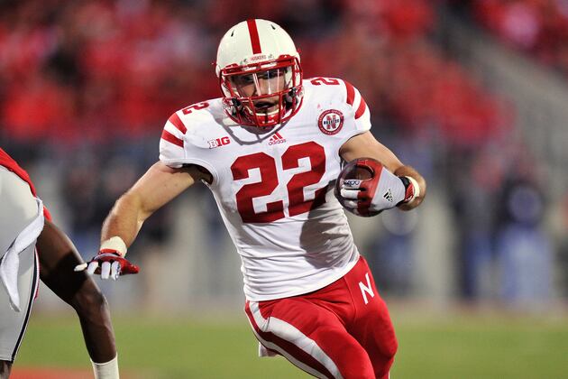 Huskers' Burkhead Back at the Perfect Time