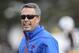 Oct 27, 2012; Laramie, WY, USA; Boise State Broncos head coach Chris Petersen before game against the Wyoming Cowboys at War Memorial Stadium. Mandatory Credit: Troy Babbitt-US PRESSWIRE