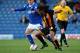 CHESTERFIELD, ENGLAND - OCTOBER 27: Edgar Davids of Barnet FC battles with Chris Atkinson of Chesterfield during the npower League Two match between Chesterfield and Barnet at Proact Stadium on October 27, 2012 in Chesterfield, England. (Photo by Jan Kruger/Getty Images)