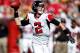 TAMPA, FL - NOVEMBER 25: Quarterback Matt Ryan #2 of the Atlanta Falcons throws a pass against the Tampa Bay Buccaneers during the game at Raymond James Stadium on November 25, 2012 in Tampa, Florida. (Photo by J. Meric/Getty Images)