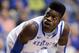 LEXINGTON, KY - NOVEMBER 16: Nerlens Noel #3 of the Kentucky Wildcats watches the action during the game against Lafayette Leopards at Rupp Arena on November 16, 2012 in Lexington, Kentucky. Kentucky won 101-49. (Photo by Andy Lyons/Getty Images)
