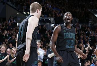 Jerian Grant (22) is happy. For good reason.