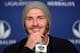 CARSON, CA - NOVEMBER 29: David Beckham #23 of the LA Galaxy speaks to the media during his press conference after training for the 2012 MLS Cup at The Home Depot Center on November 29, 2012 in Carson, California. (Photo by Harry How/Getty Images)
