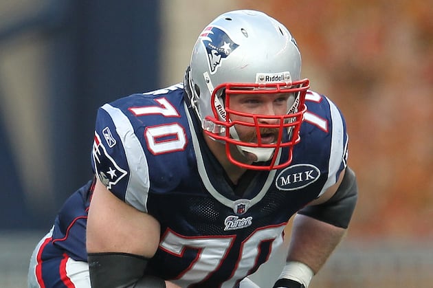 Mankins, Jones Miss Pats Practice Indoors