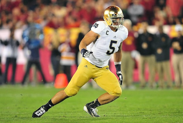 Manti Te'o Named One of Four Lott Finalists