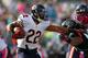 JACKSONVILLE, FL - OCTOBER 07: Matt Forte #22 of the Chicago Bears rushes during a game against the Jacksonville Jaguars at EverBank Field on October 7, 2012 in Jacksonville, Florida. (Photo by Mike Ehrmann/Getty Images)