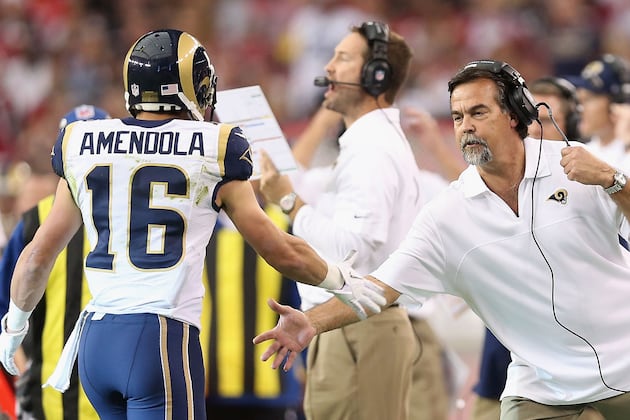 Danny Amendola Doubtful for Sunday vs. 49ers