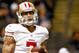 November 25, 2012; New Orleans, LA, USA; San Francisco 49ers quarterback Colin Kaepernick (7) against the New Orleans Saints prior to a game at the Mercedes-Benz Superdome. The 49ers defeated the Saints 31-21. Mandatory Credit: Derick E. Hingle-US PRESSWIRE