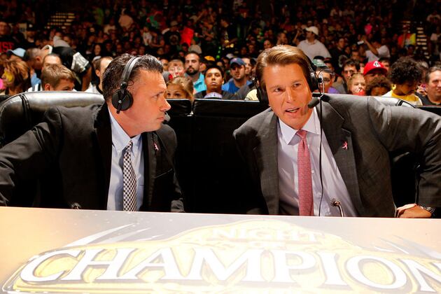 Why WWE's Announcers Are the Hardest Working in the Business