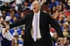PHILADELPHIA, PA - MAY 23: Head coach Doug Collins of the Philadelphia 76ers reacts during the game against the Boston Celtics in Game Six of the Eastern Conference Semifinals in the 2012 NBA Playoffs at the Wells Fargo Center on May 23, 2012 in Philadelphia, Pennsylvania. NOTE TO USER: User expressly acknowledges and agrees that, by downloading and or using this photograph, User is consenting to the terms and conditions of the Getty Images License Agreement. (Photo by Drew Hallowell/Getty Images)