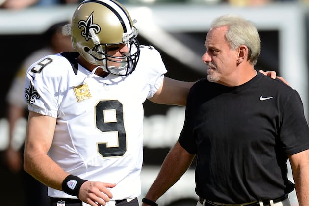 Joe Vitt Backs Drew Brees After New Orleans Saints' Loss
