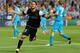MALAGA, SPAIN - SEPTEMBER 18: Francisco Alarcon 'Isco' of Malaga CF celebrates after scoring Malaga's opening goal during the UEFA Champions League group C match between Malaga CF and FC Zenit St Petersburg at the Rosaleda stadium on September 18, 2012 in Malaga, Spain. (Photo by Denis Doyle/Getty Images)