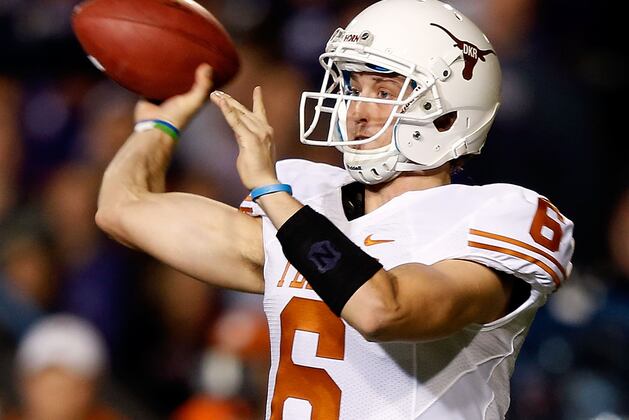 Texas' Case McCoy Shows He Can Be Great and Horrific in Same Game