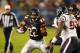 CHICAGO, IL - NOVEMBER 11: Running back Matt Forte #22 of the Chicago Bears carries the ball against the defense of defensive tackle Earl Mitchell #92 of the Houston Texans during the game at Soldier Field on November 11, 2012 in Chicago, Illinois. (Photo by Jonathan Daniel/Getty Images)