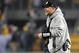 PITTSBURGH, PA - NOVEMBER 18 : Ben Roethlisberger #7 of the Pittsburgh Steelers yells to his teammates during the third quarter against the Baltimore Ravens on November 18, 2012 at Heinz Field in Pittsburgh, Pennsylvania. (Photo by Joe Sargent/Getty Images)