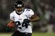 BALTIMORE, MD - AUGUST 23: Running back Montell Owens #24 of the Jacksonville Jaguars rushes agains the Baltimore Ravens during the preseason game at M&T Bank Stadium on August 23, 2012 in Baltimore, Maryland. The Baltimore Ravens won 48-17. (Photo by Patrick Smith/Getty Images)