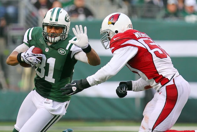 Jets TE Keller Leaves with Ankle Injury