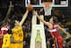 CLEVELAND, OH - OCTOBER 30: Tyler Zeller #40 of the Cleveland Cavaliers shoots over Jan Vesely #24 of the Washington Wizards during the game against the Washington Wizards at Quicken Loans Arena on October 30, 2012 in Cleveland, Ohio. The Cavaliers defeated the Wizards 94-84. NOTE TO USER: User expressly acknowledges and agrees that, by downloading and/or using this Photograph, user is consenting to the terms and conditions of the Getty Images License Agreement. (Photo by Jason Miller/Getty Images)