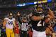 BALTIMORE, MD - DECEMBER 02: Running back Ray Rice #27 of the Baltimore Ravens celebrates a third quarter touchdown against the Pittsburgh Steelers at M&T Bank Stadium on December 2, 2012 in Baltimore, Maryland. (Photo by Patrick Smith/Getty Images)