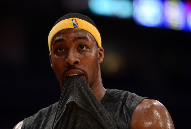 Dwight may be on pace for a 20-20 game tonight.