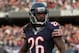 CHICAGO, IL - NOVEMBER 25: Tim Jennings #26 of the Chicago Bears looks up at the replay board during a game against the Minnesota Vikings at Soldier Field on November 25, 2012 in Chicago, Illinois. The Bears defeated the Vikings 28-10. (Photo by Jonathan Daniel/Getty Images)