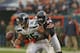 CHICAGO, IL - DECEMBER 02: Charles Tillman #33 of the Chicago Bears breaks up a pass intended for Zach Miller #86 of the Seattle Seahawks at Soldier Field on December 2, 2012 in Chicago, Illinois. The Seahawks defeated the Bears 23-17 in overtime. (Photo by Jonathan Daniel/Getty Images)