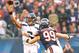 CHICAGO, IL - DECEMBER 02: Russell Wilson #3 of the Seattle Seahawks runs for a first down in overtime against the Chicago Bears at Soldier Field on December 2, 2012 in Chicago, Illinois. The Seahawks defeated the Bears 23-17 in overtime. (Photo by Jonathan Daniel/Getty Images)